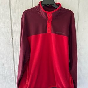 Eddie Bauer men’s XXL two front pocket pullover shirt. New with tags. $80 value.